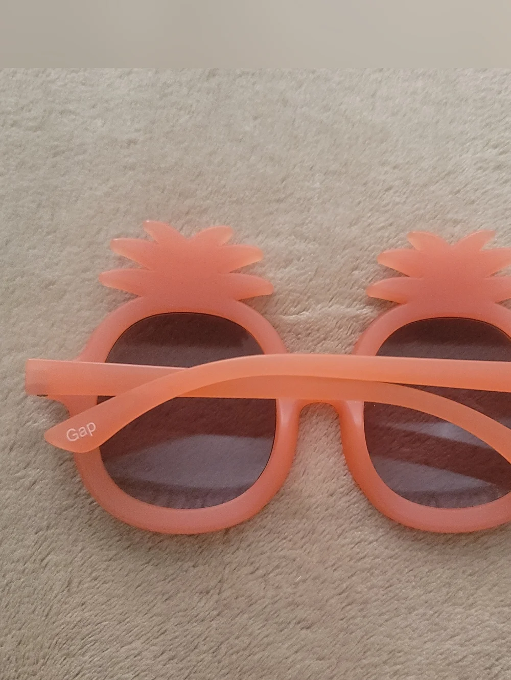 Gap Girl Coral/Orange Pineapple Frame Sunglasses Size 3Y+